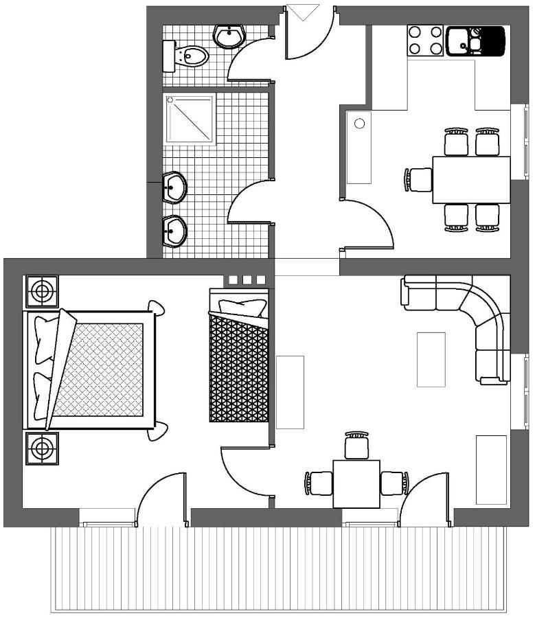 Haus Gentli Apartment Schruns Exterior foto